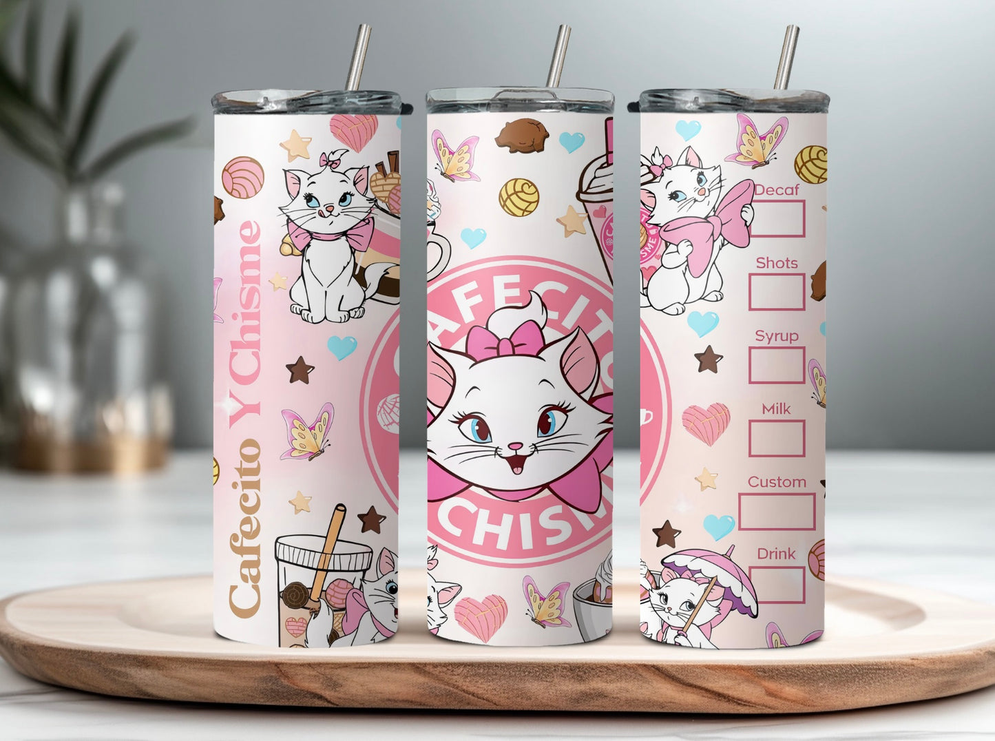 Sanrio Cafecito y Chisme Tumbler