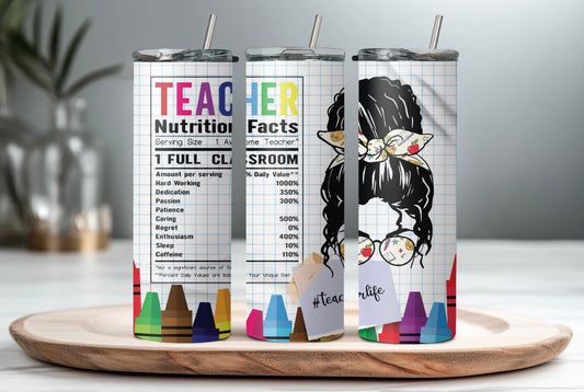 Teacher tumbler